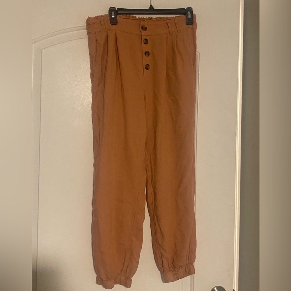 American Eagle linen joggers - XL
